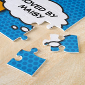 's Werelds Beste Man 12 Foto Blauw Fun Comic Legpuzzel (Zijkant)