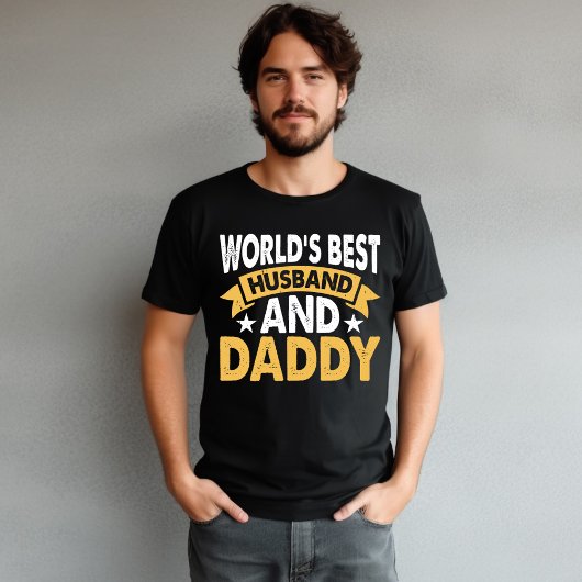 's Werelds beste man- en vaders cadeau voor vaderd T-shirt