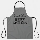 's Werelds beste man Quote Mannen lang geleden Schort (Voorkant)