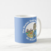 's Werelds beste mannelijke hoofdleraar Koffiemok (Voorkant rechts)