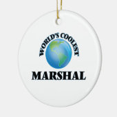 's Werelds beste Marshal Keramisch Ornament (Links)