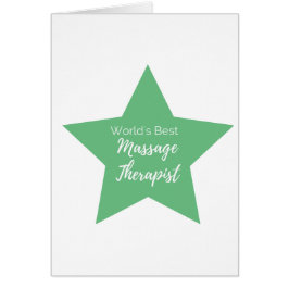 's Werelds beste massagetherapeut