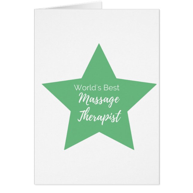 's Werelds beste massagetherapeut (Voorkant)