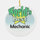's Werelds beste Mechanische Keramisch Ornament (Achterkant)