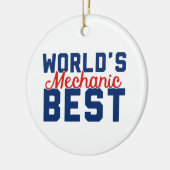 's Werelds beste mechanisme Keramisch Ornament (Links)