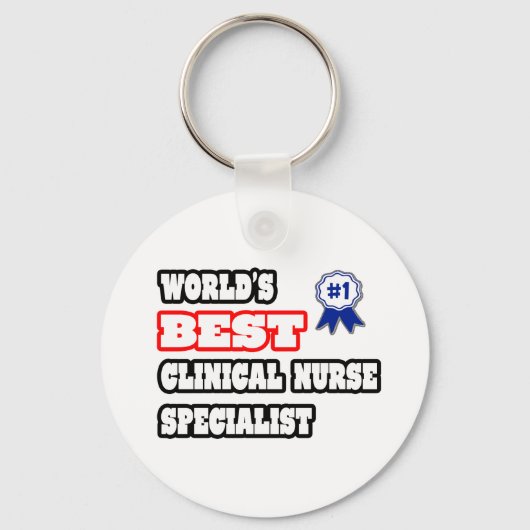 's Werelds beste medisch specialist in verpleegkun Sleutelhanger (Voorkant)