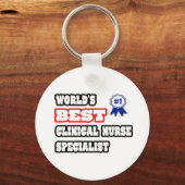 's Werelds beste medisch specialist in verpleegkun Sleutelhanger (Voorkant)
