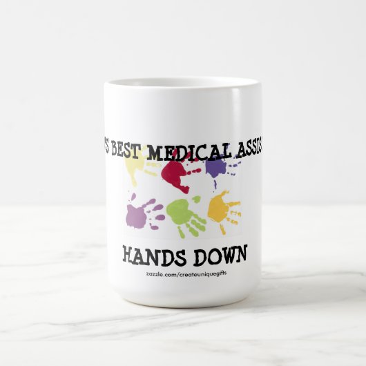 's Werelds beste medische assistent-koffie-Mok Koffiemok (Center)