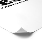 'S WERELDS BESTE MENSENBRONNEN MANAGER POSTER (Hoek)