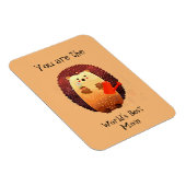 's Werelds beste moeder citaat van egelgardening Magneet (Rechterzijde)