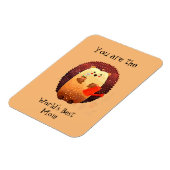 's Werelds beste moeder citaat van egelgardening Magneet (Linkerzijde)