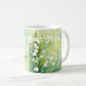 's Werelds beste moeder, mei geboorte maand bloeme Koffiemok (Voorkant rechts)