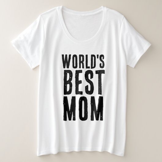 'S WERELDS BESTE MOEDER, MOEDERDAG T-SHIRT (Design voorkant)