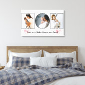 's Werelds beste moeder ooit Canvas Afdruk (Insitu (Slaapkamer))