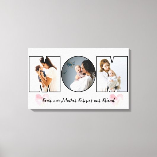 's Werelds beste moeder ooit Canvas Afdruk (Voorkant)