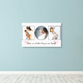 's Werelds beste moeder ooit Canvas Afdruk (Insitu (Houten vloer))