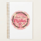 's Werelds Beste Moeder Ooit Eerste Vriend Beste V Planner (Voorkant)