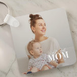 's Werelds beste moeder sinds 20XX moderne foto Sleutelhanger<br><div class="desc">Dit eenvoudige en moderne ontwerp is samengesteld uit sans serif en playful krommende typografie en voegt een douanefoto toe.</div>