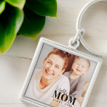 's Werelds beste moeder sinds 20XX moderne foto Sleutelhanger<br><div class="desc">Dit eenvoudige en moderne ontwerp is samengesteld uit sans serif en playful krommende typografie en voegt een douanefoto toe.</div>