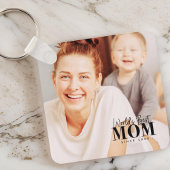 's Werelds beste moeder sinds 20XX moderne foto Sleutelhanger