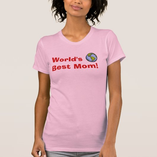 's werelds beste moeder t-shirt (Voorkant)