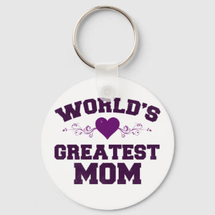 's Werelds beste moeder T-Shirt Sleutelhanger
