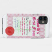 's Werelds beste moedercertificaat Case-Mate iPhone Case (Achterkant (horizontaal))
