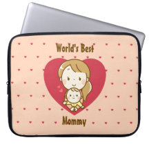 's Werelds beste Moederdag Kawaii-Cartoon