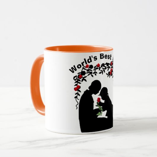 's werelds beste moederdag koffie mok cadeauidee (Voorkant links)