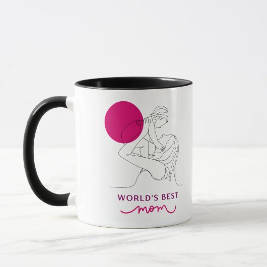 's Werelds beste Moederdag koffie-Mok Mok (Links)