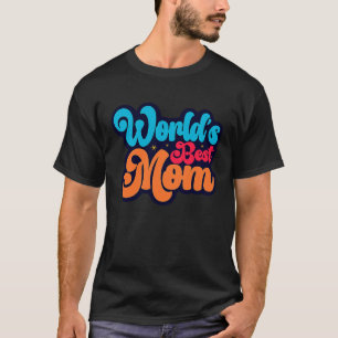 's Werelds beste Moederdag Vintage Retro T-shirt