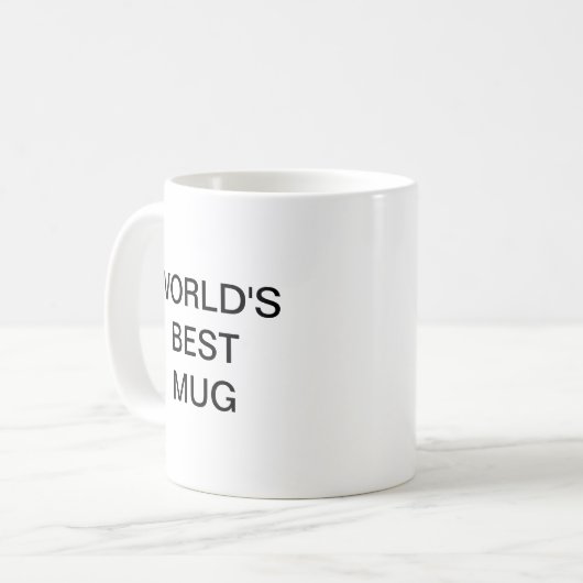 's Werelds beste mok koffie-Mok (Voorkant links)