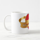 's Werelds beste Mok met een gouden koolstof voor  (Links)