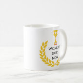 's Werelds beste Mok met een mamam-koffie (Voorkant rechts)