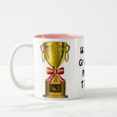 's Werelds beste mok met nageltechnische koffie (Links)