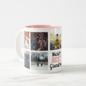 's Werelds beste Mok op maat voor grootmafoto's (Voorkant links)