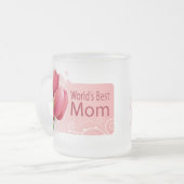 's Werelds beste Mok van mama Tulip (Voorkant links)