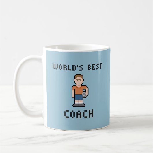 's Werelds beste Mok van Voetbal coach (Links)