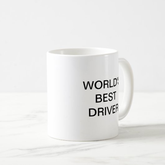 's Werelds beste Mok voor de bestuurderskoffie (Voorkant rechts)