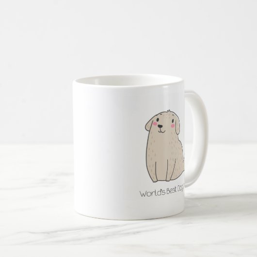 's Werelds beste Mok voor honden (Voorkant rechts)