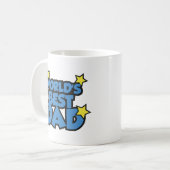 's Werelds beste Mok voor papa koffie (Voorkant links)