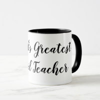 's Werelds beste mok voor schoolonderwijzerkoffie