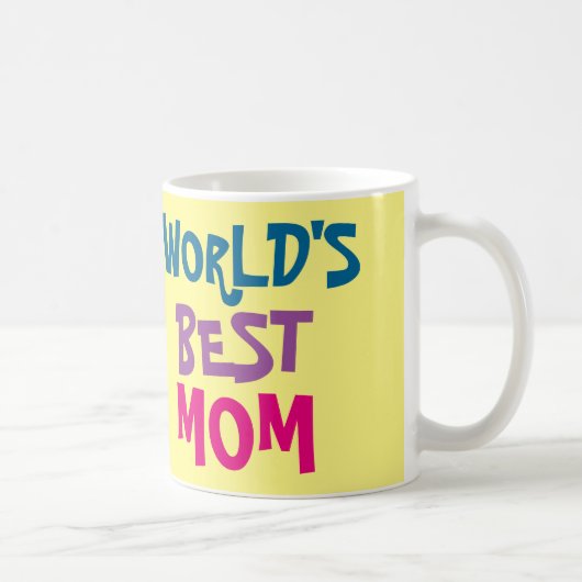 'S WERELDS BESTE MOM-koffiemompen Koffiemok (Rechts)