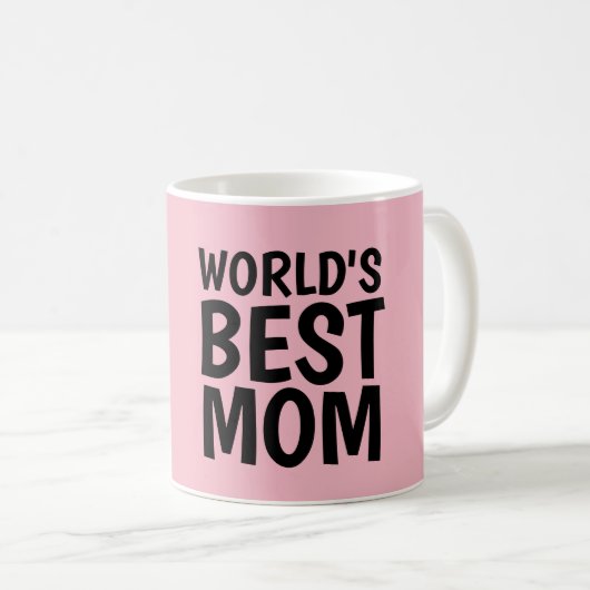 'S WERELDS BESTE MOM KoffieMugs Koffiemok (Voorkant rechts)