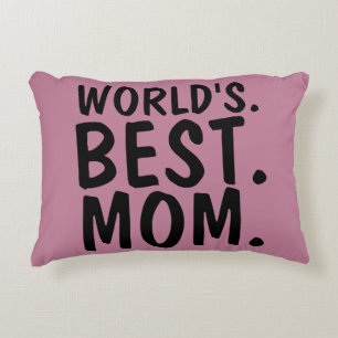 'S WERELDS BESTE MOM KUSSENS PINK