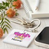 's Werelds beste nanny Sleutelhanger (Voorkant Rechts)