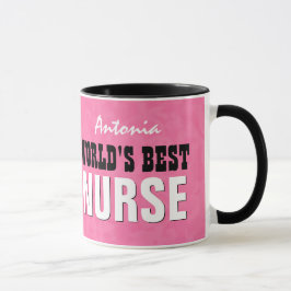 's Werelds beste neurologische roze V24A Mok