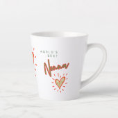 's Werelds beste Nonna, Italiaanse grootmoeder, ha Latte Mok (Rechts)