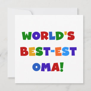 's Werelds beste Oma Bright Colors Gifts