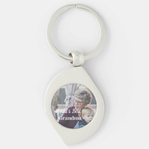 's Werelds beste Oma eenvoudige gepersonaliseerde  Sleutelhanger